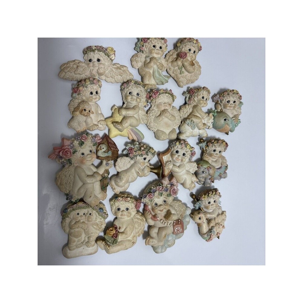 Vintage Dreamsicles Cherub Angel Magnets
